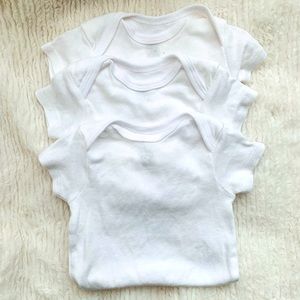 0-3m White T’s